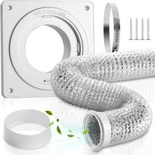 Dryer Vent Wall Plate With Hose Twist Lock Dryer Vent Connector Set For Wall