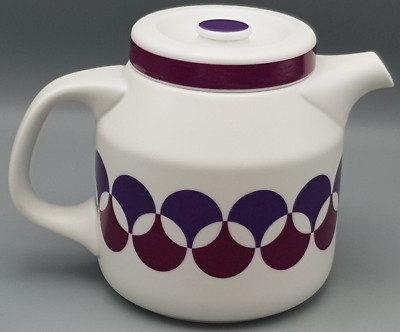 Arzberg FORM 3000 TEEKANNE lila-violett Feuerfest Ø ca.13,5cm/15,2hoch BAUMANN