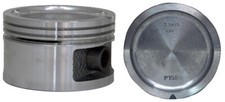 Enginetech P15854 Dish Top Piston Set For 87-89 Gmchevrolet 2.0l122 Ohv L4
