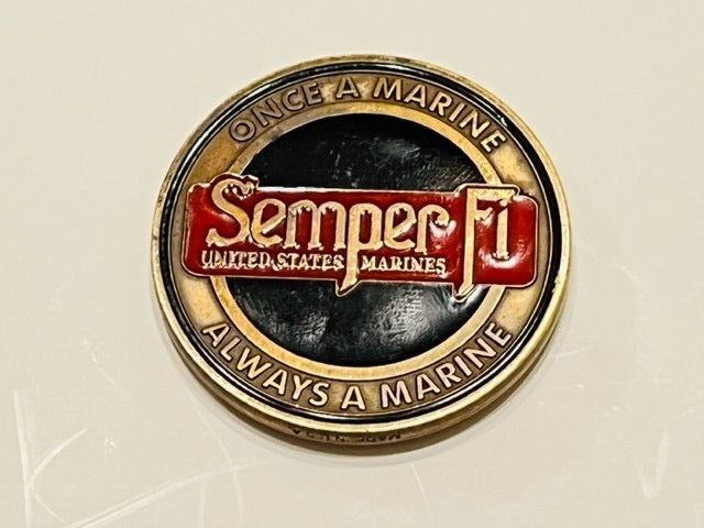 Marine Corps challenge coin, USMC, Military, Semper Fi! | eBay