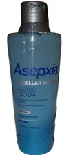 Asepxia Baking Soda Micellar Water. Skin Cleanser and Makeup Remover. 13.5 fl.oz