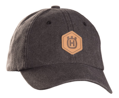 Husqvarna Motorsäge Xplorer Baseball Cap Granit Leder Patch