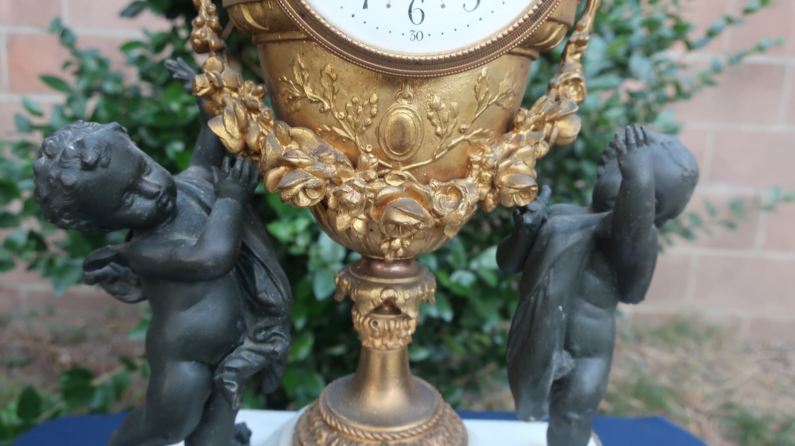 ANTIQUE FRENCH CLOCK eBay