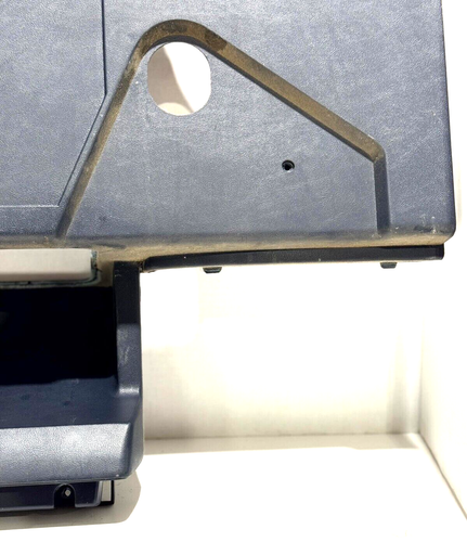 1995 GMC K2500 EXTENDED CAB LEFT REAR LOWER SIDE TRIM PIECE BLUE OEM - Picture 7 of 9