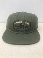 NEW Quiksilver Hat Green Surf Born From The Sea Quicksilver Waterman Camping
