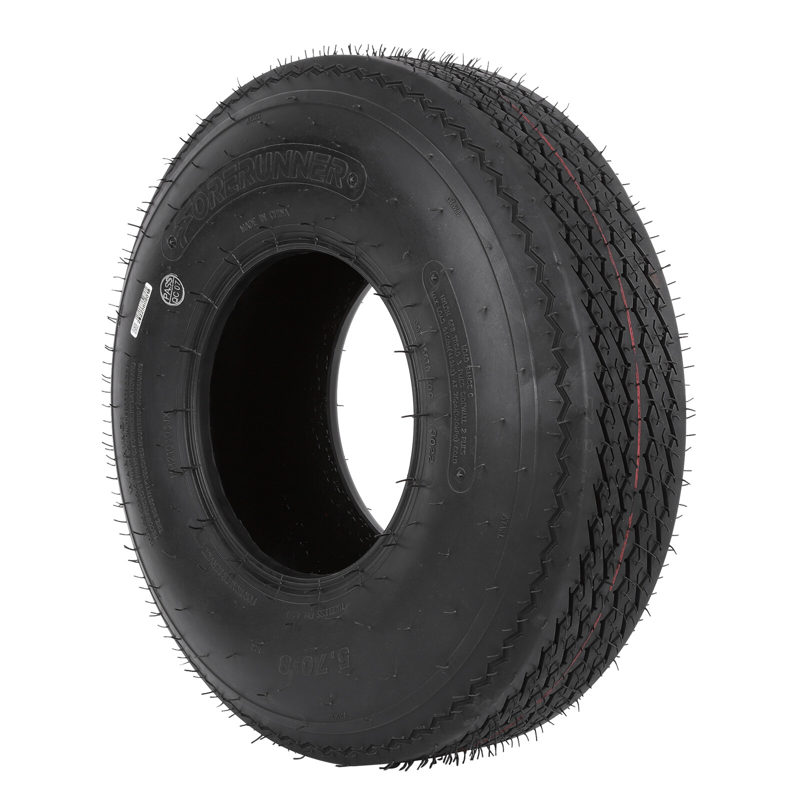 5.78 5.708 Trailer Tires, 5.70x8 Load Range C, LRC 6 Ply, Set of 2 eBay