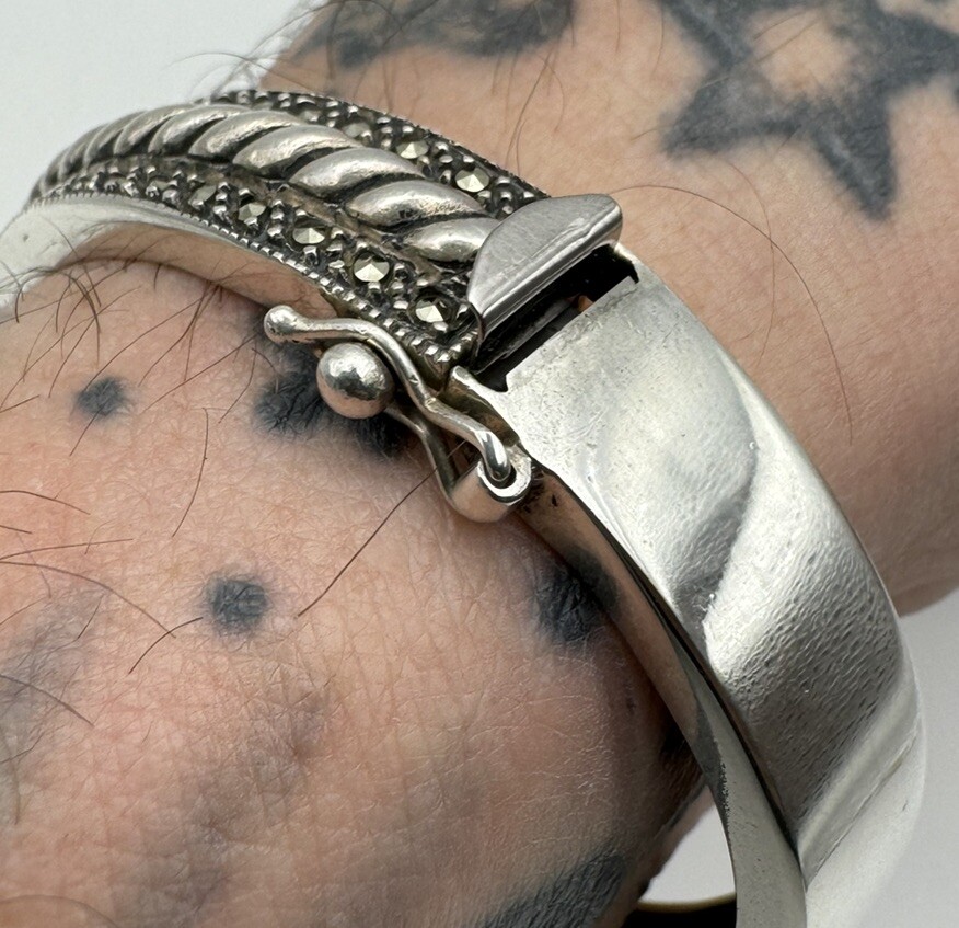 Designer Judith Jack Solid Sterling Silver 10mm M… - image 7