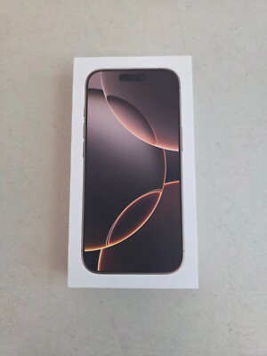Apple iPhone 16 Pro Tmobile ONLY  DESERT TITANIUM - 128 GB - MYMC3LL/A A3083 NIB