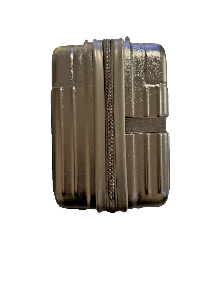 Estuche rígido negro 12,5" x 9" x 6,5" accesorio/bolsa de equipaje Foto 2 de 4