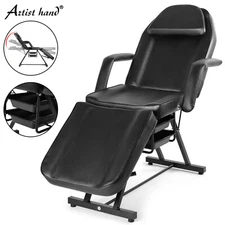 Multifunction Black Facial Bed Tattoo Salon Massage Table Beauty Spa Storage Box