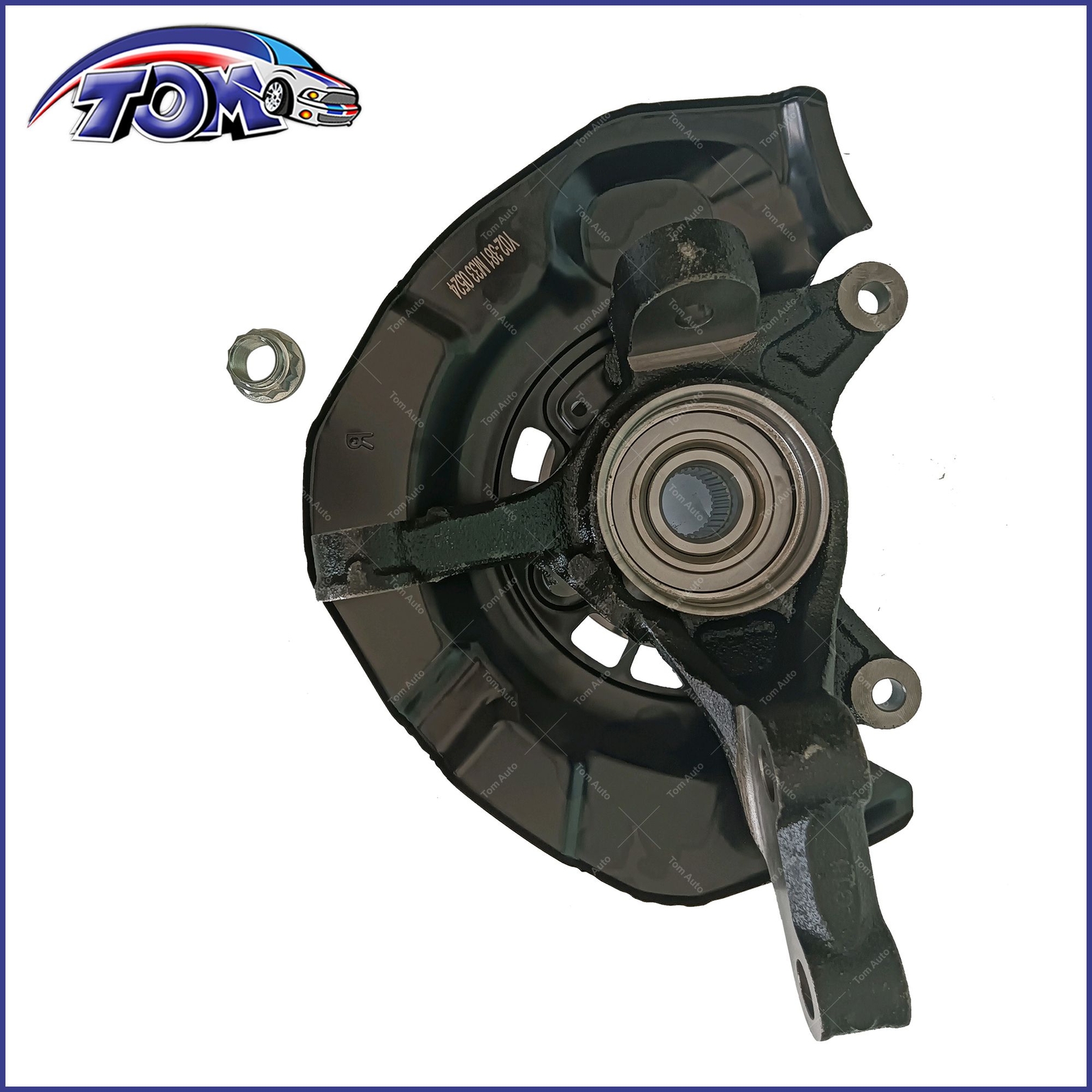 Front Wheel Bearing & Hub Assembly With Knuckle RH For Toyota Sienna AWD - Foto 2