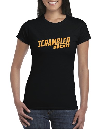 T-SHIRT DONNA DUCATI SCRAMBLER | eBay