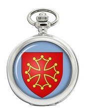Languedoc et Midi-Pyr n es France Pocket Watch