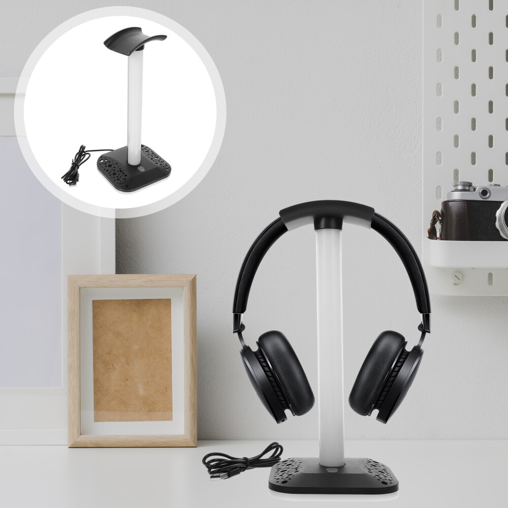 Headset Holder Headphone Stand Hanger Desktop Headset Hook Earphone Display-image