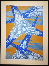 1930,ORIGINAL ÉMILE-ALAIN SÊGUY RARE ART NOUVEAU HANDCOLOR POCHOIR PRISMES U9T