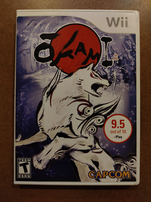 Okami - Nintendo Wii - C/w Handbuch - NTSC USA - CAPCOM. IGN FEHLDRUCKHÜLLE