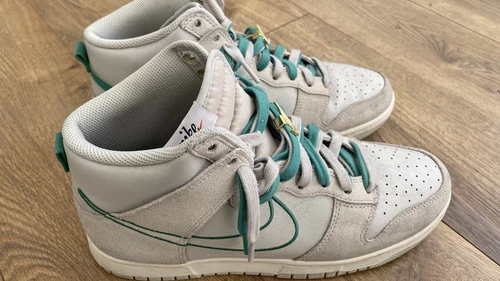 Nike Dunk SE High First Use Pack - Green Noise Size 10.5