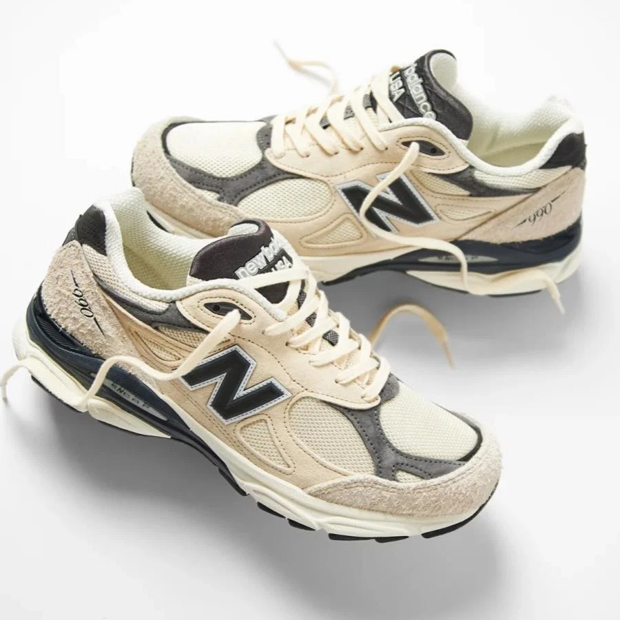 New balance hotsell 990 men beige