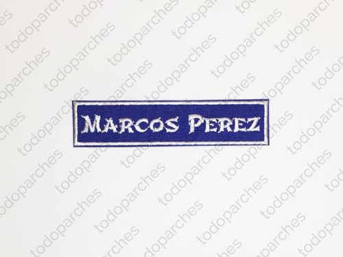 Parche bordado NOMBRE PERSONALIZADO ESTILO 5 | eBay