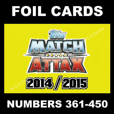 Match Attax 2014/15 14/15 MAN OF THE MATCH / DUO / REKORDBRECHER Karten 2015