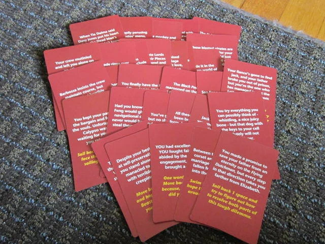 Pirates of the Caribbean Scene It? Trivia & Codex Cards Replacement Pieces Parts - Image 4 of 4