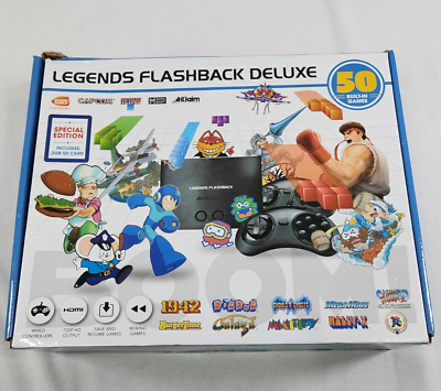 その他 LEGENDS FLASHBACK DELUXE Amazon.com: At Games Legends Flashback Deluxe Game Console with