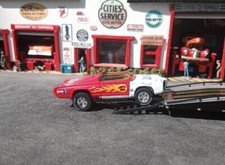 Ho Slot Car  Rair George Barris's Car From The James Bond Movie Fireball 500 N