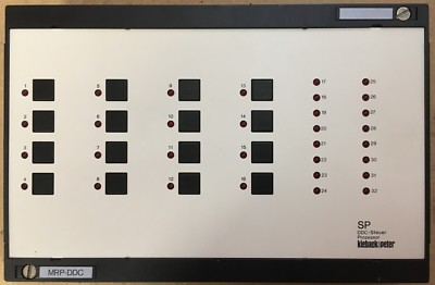 Kieback & Peter MRP3 / MRP6 MRP-DDC SP Erweiterung Steuer Prozessor