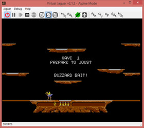Atari Jaguar CD Game Joust (Atari ST port) in FULL Color DVD case