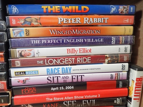 wholesale box lot (40) mixed used DVD movies untested Children Family Lot #26 - Picture 4 of 7