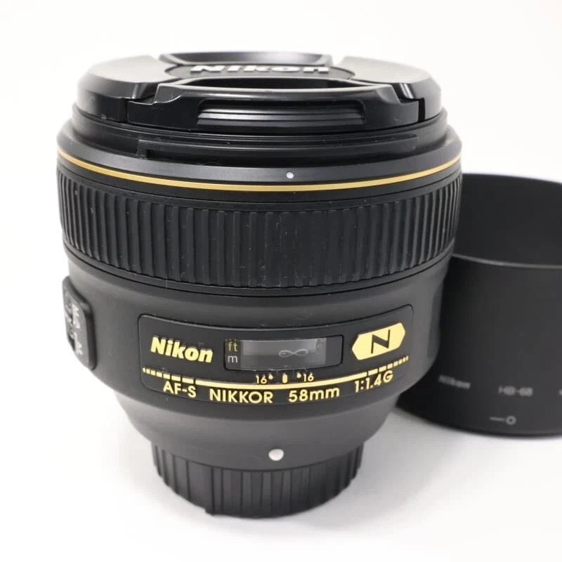 Nikon NIKKOR AF-S 58mm f/1.4 Camera Lenses for sale | eBay