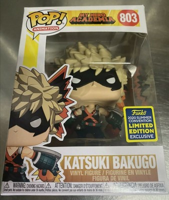 Funko Pop vinyl My Hero Academia Katsuki Bakugo SDCC 2020 exclusive IN HAND | eBay