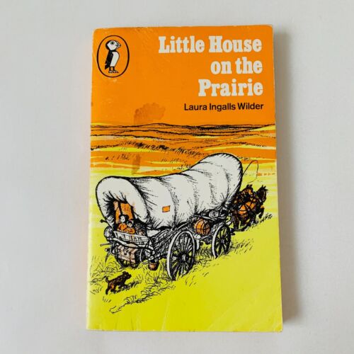 Little House on the Prairie Laura Ingalls Wilder Paperback Puffin Vintage - Picture 1 of 6