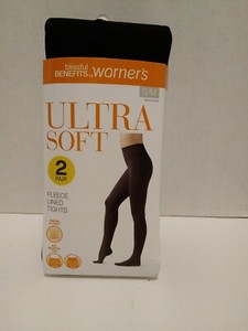 footed fleece tights