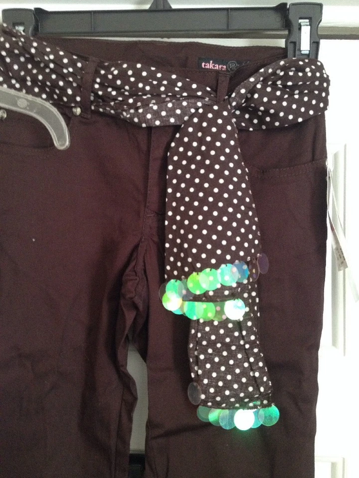 Nuevo con etiquetas $52 Takara My Michelle Tank & Capri Pantalones Cortos Niñas 10/M Foto 4 de 4