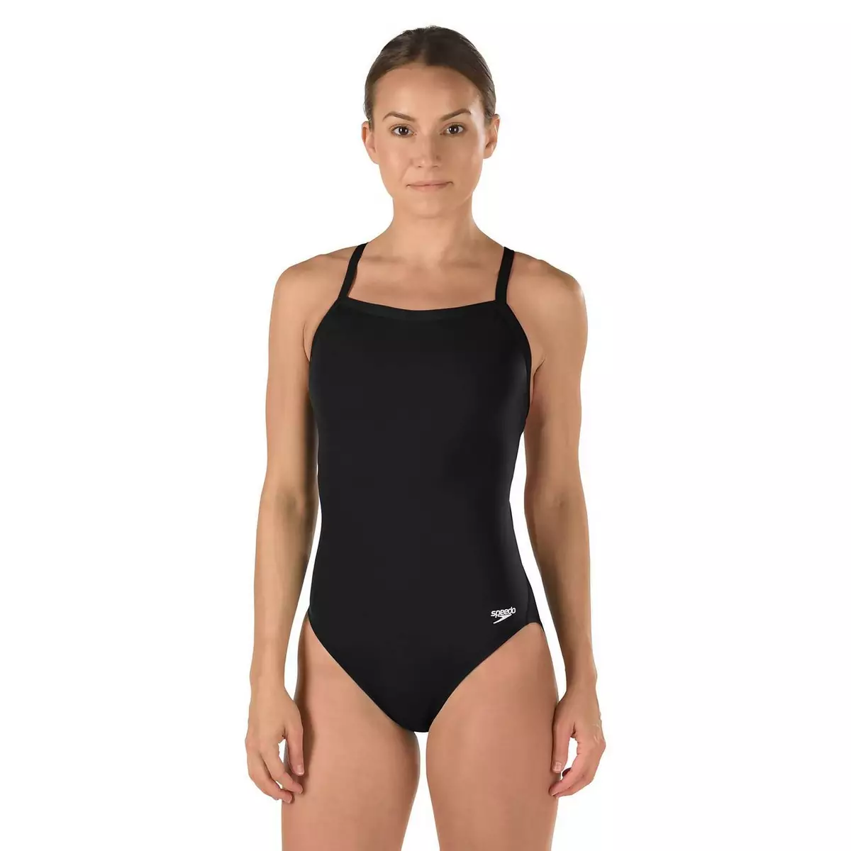 Speedo Women s Solid Endurance Flyback Training Swimsuit Swimming