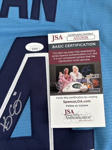 Kevin Gausman Toronto Blue Jays Autographed Jersey JSA Certified - Picture 5 of 5