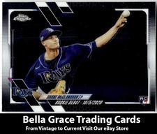 2021 Topps Chrome Update Shane McClanahan #USC85 Tampa Bay Rays MLB Baseball