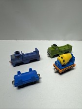 Lot of 4 Thomas  Friends Diecast Train Cars Sodor Cement Sodor Smelting Yard