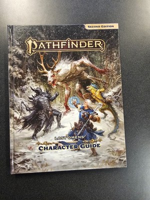 Pathfinder 2e Character Guide Hardback VERY GOOD CONDITION
