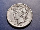 XF 1921 Peace Dollar