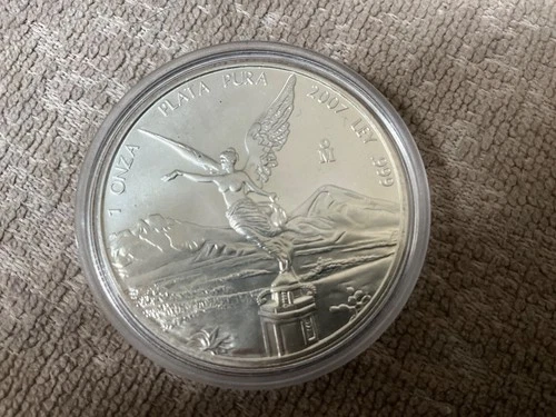 2007 Mexican Silver Libertad 1 oz — photo from the most recent tracked eBay sale