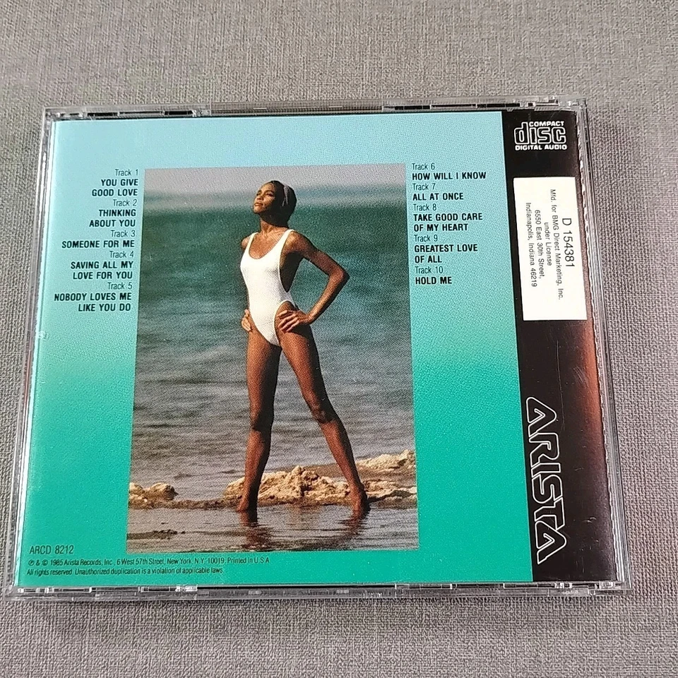 Whitney Houston 7 CD Lot Baby Tonight Just Whitney Bodyguard Waiting Exhale Love Foto 3 de 4