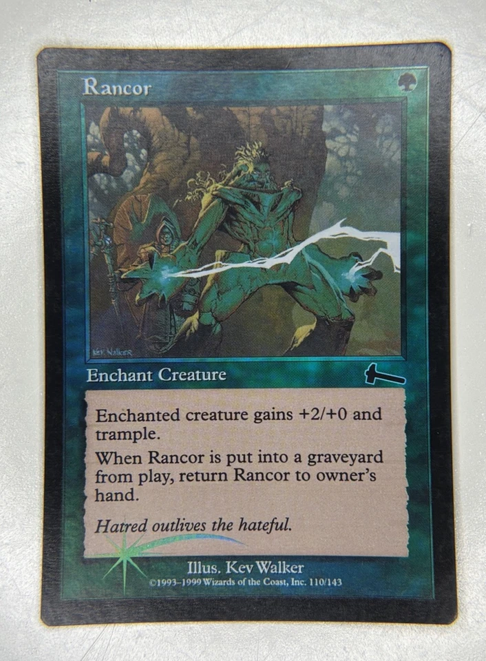 Rancor - FOIL Urza's Legacy *NM/LP* - Magic the Gathering MTG - Image 2 of 4