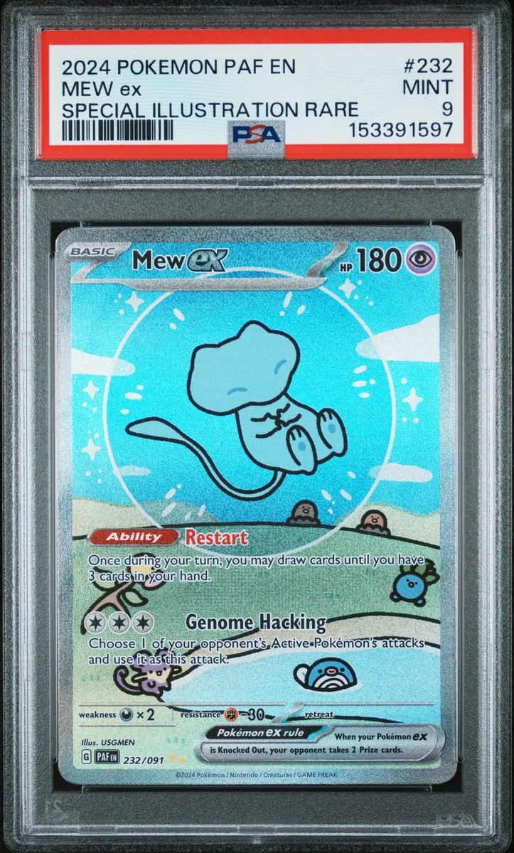 2024 ポケモン Mew ex #232 特別イラストレア Preços baixos em Mew Ex 232/091 SV: Paldean Fates | eBay