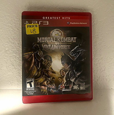 Mortal Kombat vs. DC Universe PS3 Fighting Game willing to trade too