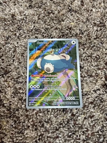 Snorlax 051 Promo Card SV Scarlet & Violet 151