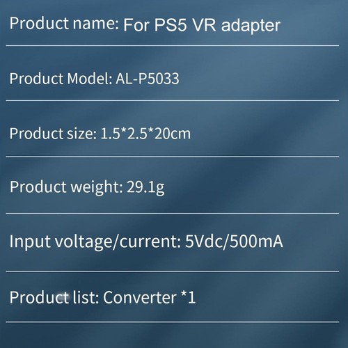 Compact Design USB3 0 Adapter for Effortless Gaming with For PS VR on For PS5 - Afbeelding 9 van 12