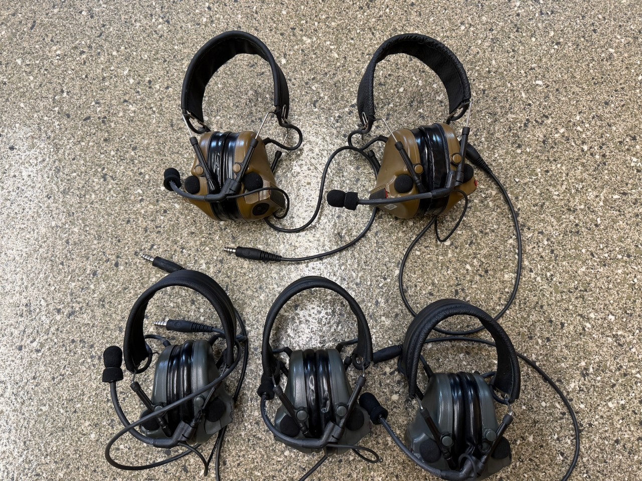 Peltor ComTac III Single Lead Communication Headsets
