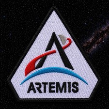 NASA ARTEMIS OFFICIAL PATCH - 3.5 